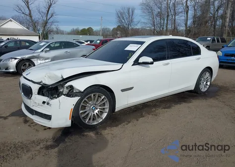 2013 BMW 750Li xDrive from USA, damaged, VIN WBAYF8C57DDE59175